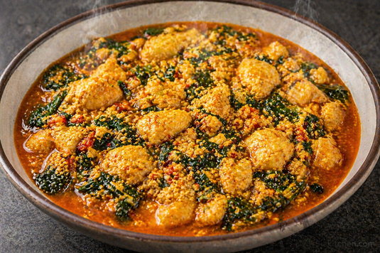 traditional egusi soup