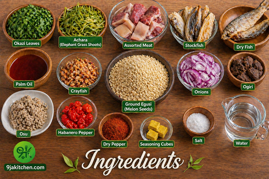 Nigerian egusi soup recipe