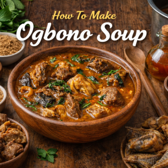How to make ogbono soup