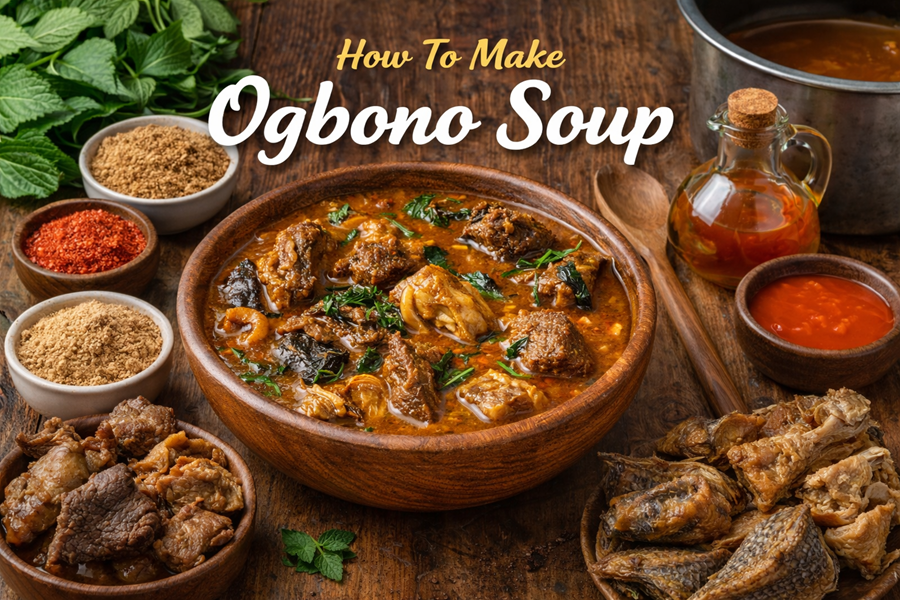 How to make ogbono soup