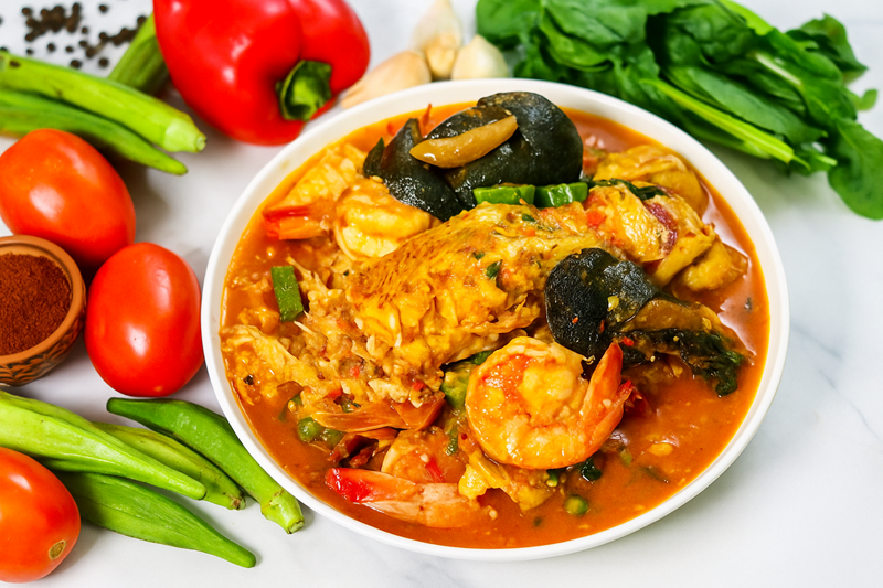 How to make Nigerian Fisherman Soup! Delight in Every Spoonful🍲 2 Nigerian Fisherman Soup