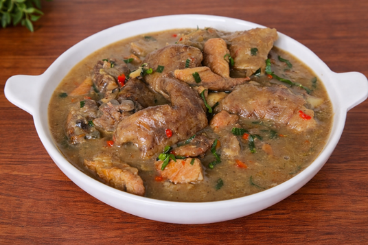 Nigerian Nsala soup