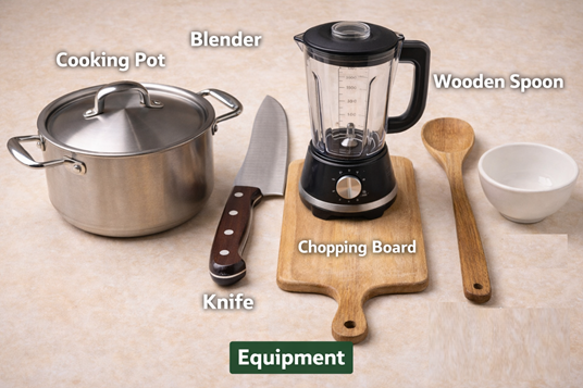 Nigerian Soup Cooking Equipment