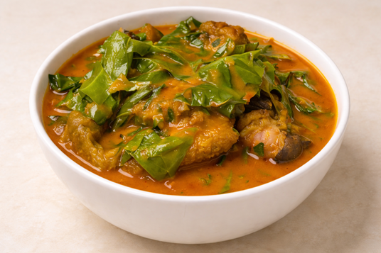 Nigerian oha soup