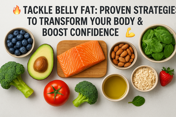 Tackle Belly Fat: Proven Strategies to Transform Your Body & Boost Confidence 💪🔥 2 belly fat burning foods