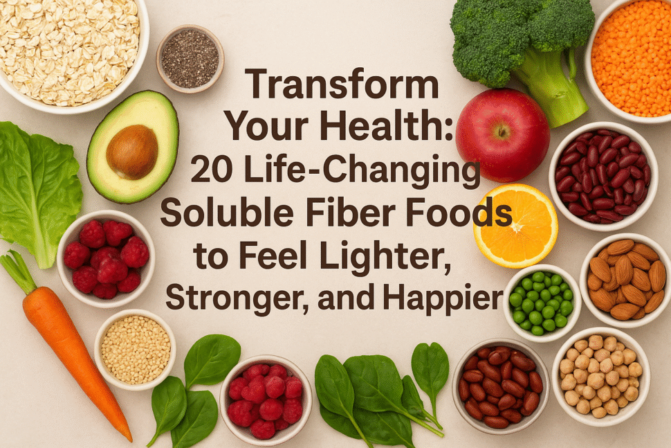 soluble fiber foods