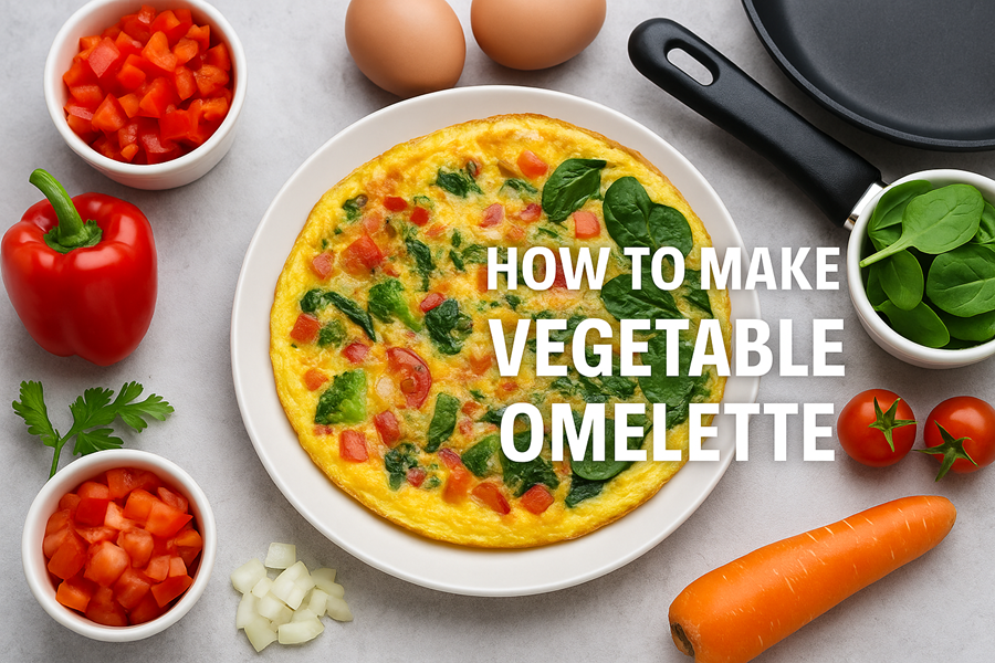 Vegetable Omelette