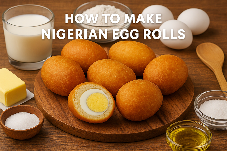 Nigerian Egg Rolls