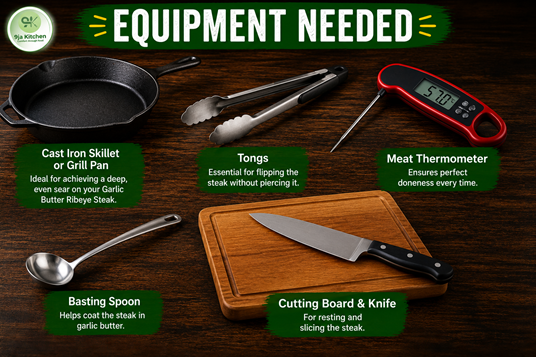 how to cook ribeye steak Equipment