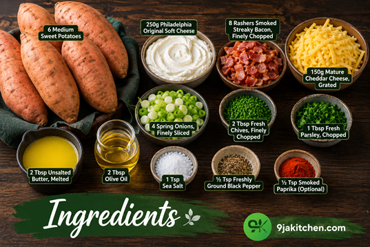 loaded sweet potato recipe
