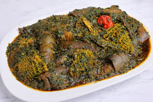 how to make Afang Soup