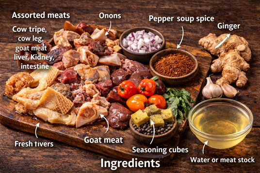 Nigerian pepper soup recipe