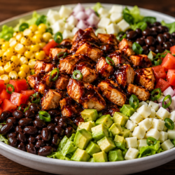 homemade BBQ Chicken Salad
