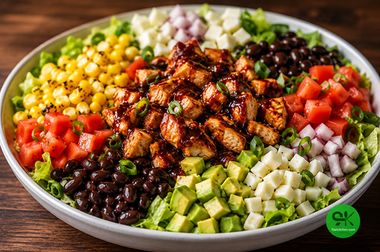 homemade BBQ Chicken Salad