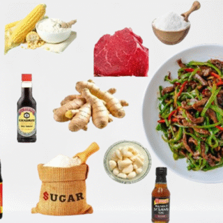 Beef and Green Pepper Stir-Fry