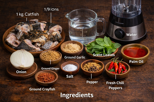 Nigerian catfish pepper soup recipe