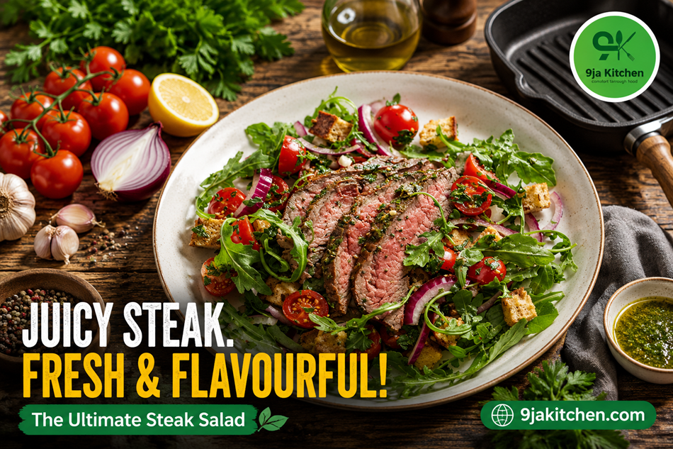 Chimichurri Beef Salad