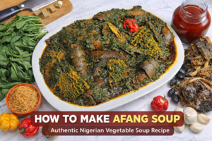 How To Make Afang Soup – A Powerful, Comforting & Irresistible Nigerian Classic 🌿