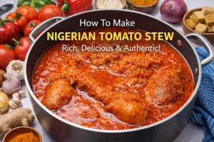 How to Make Nigerian Tomato Stew: A Delicious & Powerful Recipe You’ll Love! 🔥🍅