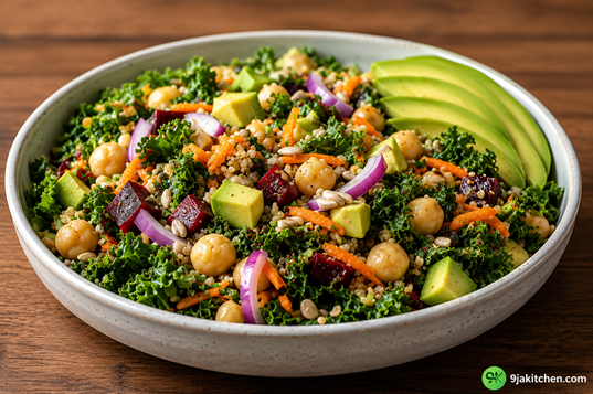 Amazing Kale Superfood Salad – Ultimate Healthy Recipe 🥗 4 superfood salad recipe