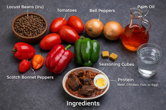 Nigerian Locust Beans Recipe