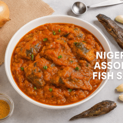 Nigerian Assorted Fish Sauce