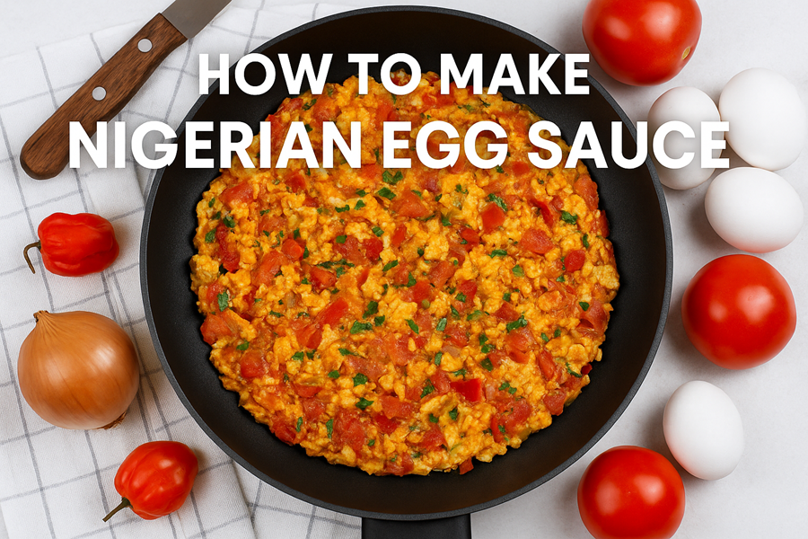 Nigerian Egg Sauce
