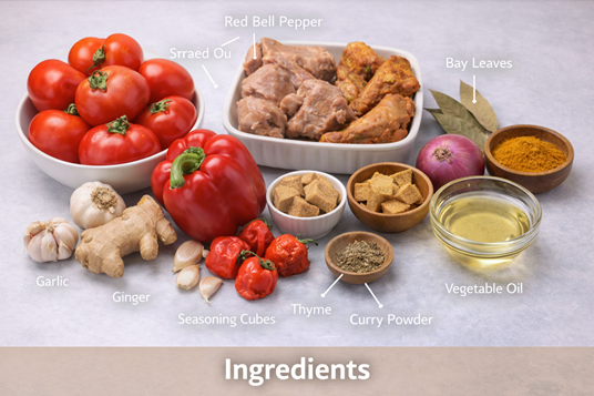 Nigerian stew recipe