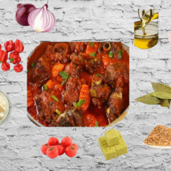 Nigerian Turkey Stew