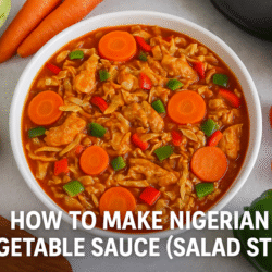Nigerian Vegetable Sauce