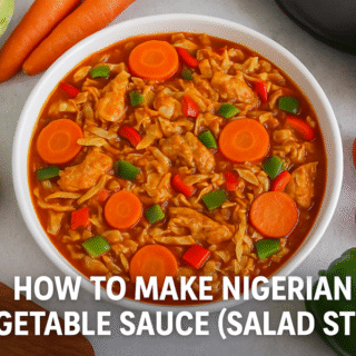 How to Make Nigerian Vegetable Sauce (Salad Stew)🌿- A Delicious Power-Packed Delicacy 15 Nigerian Vegetable Sauce