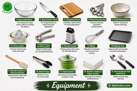 Salad Equipment