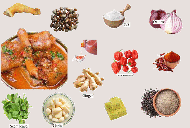 cow leg pepper soup