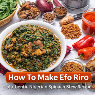 how to make efo riro