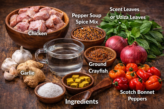 ๐ฒ How To Make Nigerian Chicken Pepper Soup โ A Delicious Power Comfort Classic๐๐ 2 nigerian pepper soup spices
