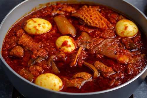 🥘 A Delightful Culinary Journey Through Exquisite Nigerian Stews and Sauces 10 ofada rice recipe