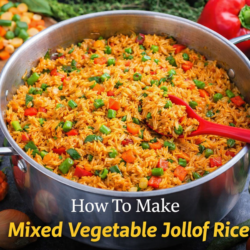 How To Make Mixed Vegetable Jollof Rice