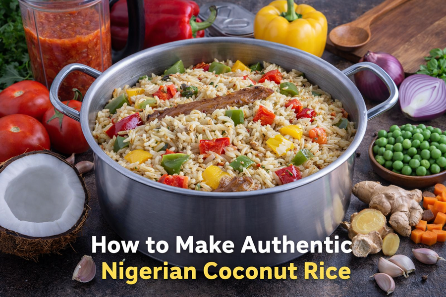 Nigerian Coconut Rice