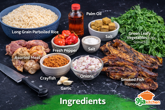 How To Make Nigerian Concoction Rice - Delicious Power Recipe 🍚🔥 3 village style rice recipe