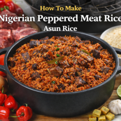 How To Make Nigerian Peppered Meat Rice