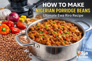 How To Make Nigerian Porridge Beans: Delicious Classic Recipe🍲✨🔥