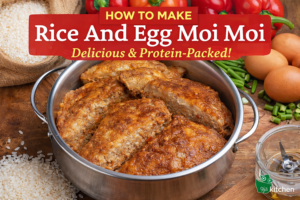 How To Make Rice And Egg Moi Moi: Delicious Protein-Packed Recipe🍚
