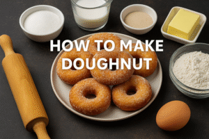 How to Make Doughnut: A Perfect, Soft & Irresistible Treat (Step-by-Step Guide)⭐⭐