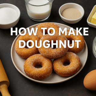 How to make doughnut