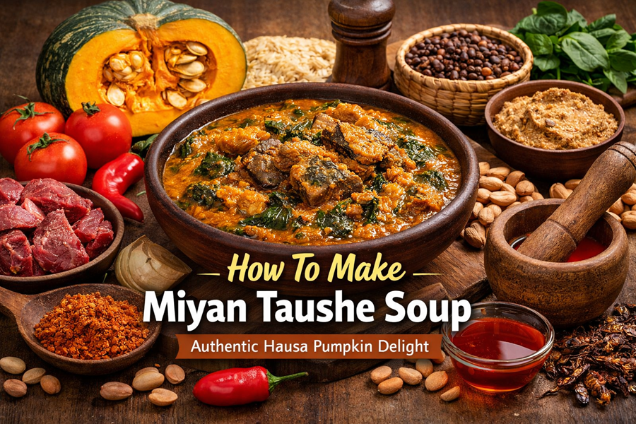 How to make Miyan Taushe Soup