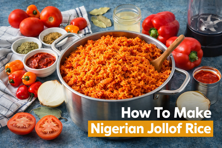 How to make Nigerian Jollof Rice