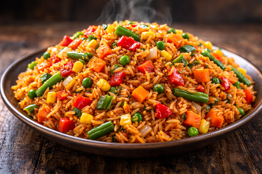 How To Make Mixed Vegetable Jollof Rice