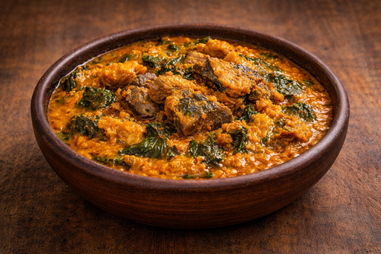 Hausa pumpkin soup
