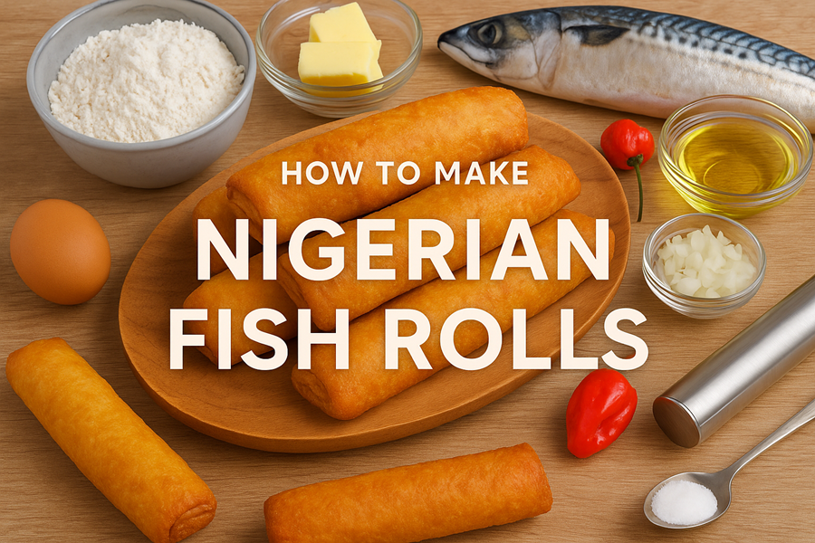 Nigerian Fish Rolls