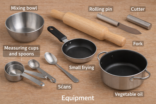 Nigerian Fish Rolls Equipment